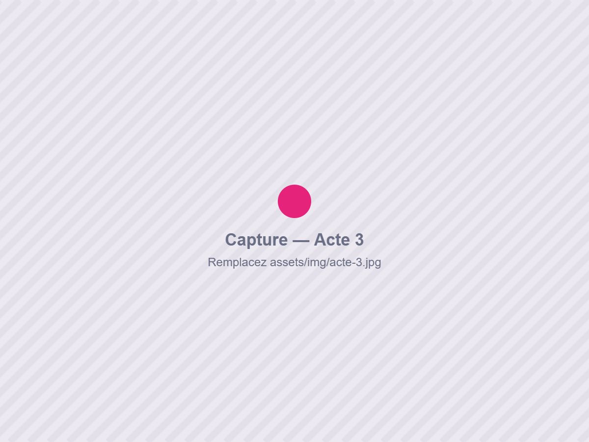 Capture — Acte 3