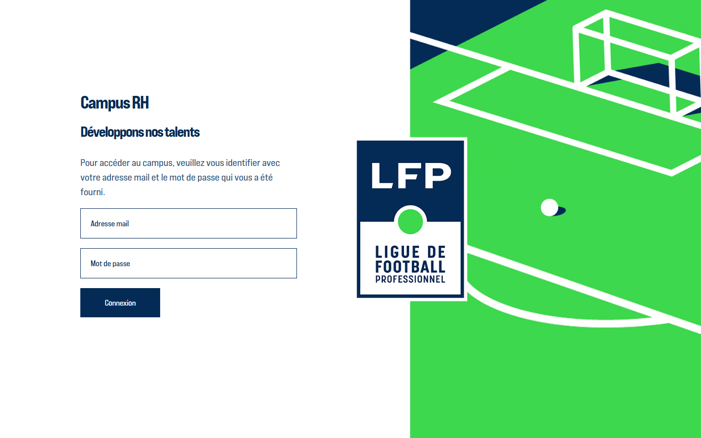 Capture du site Campus LFP