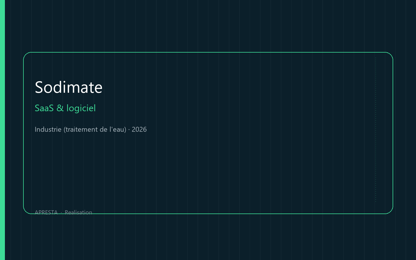 Capture du site Sodimate