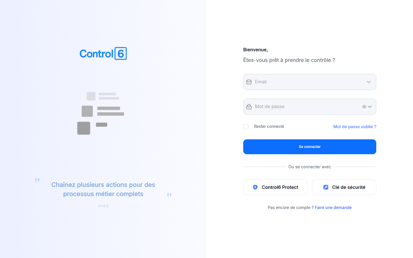 Capture du site Control6