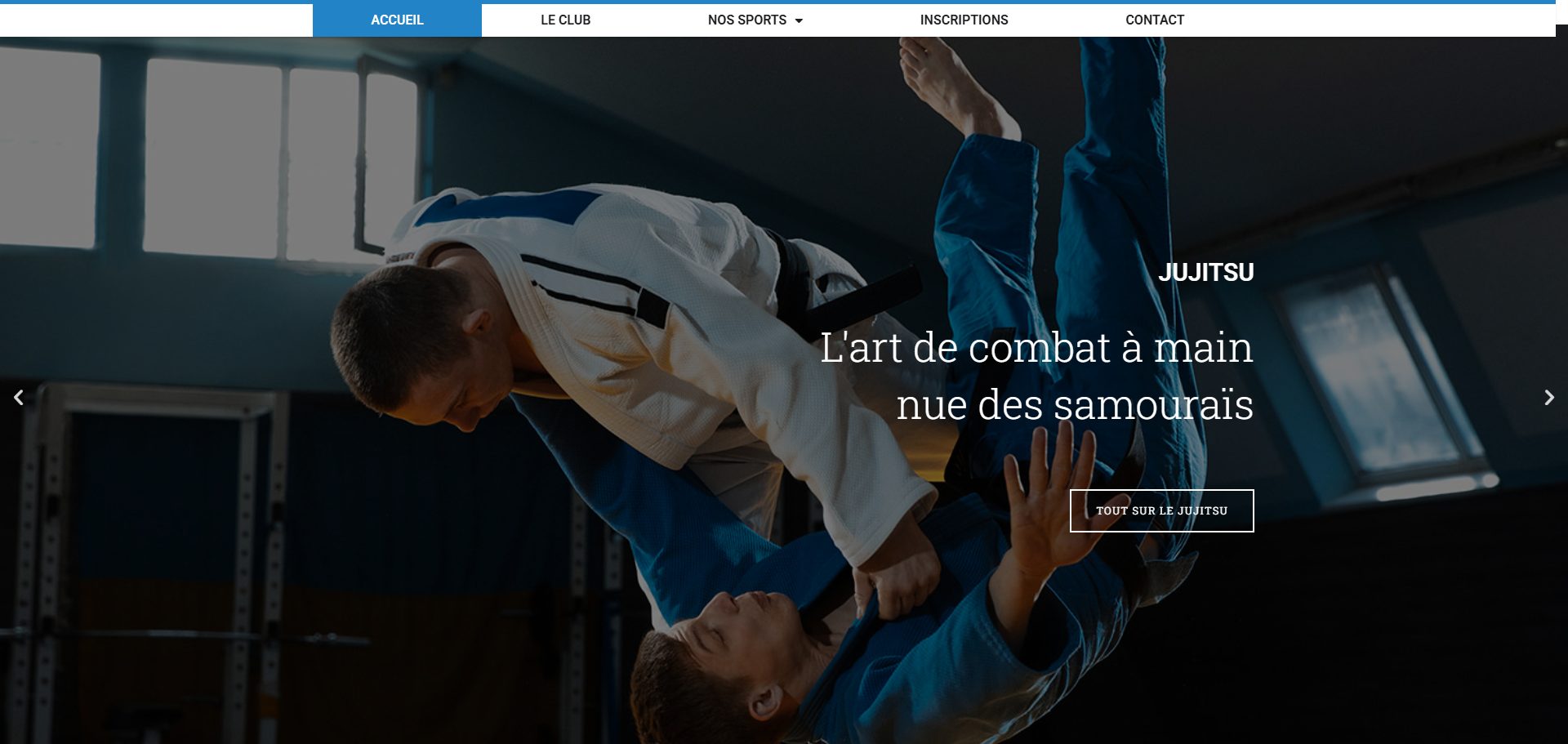 Capture du site JCFT