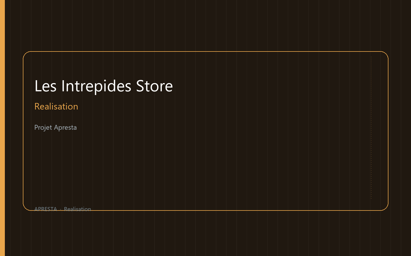 Capture du site Les Intrépides Store
