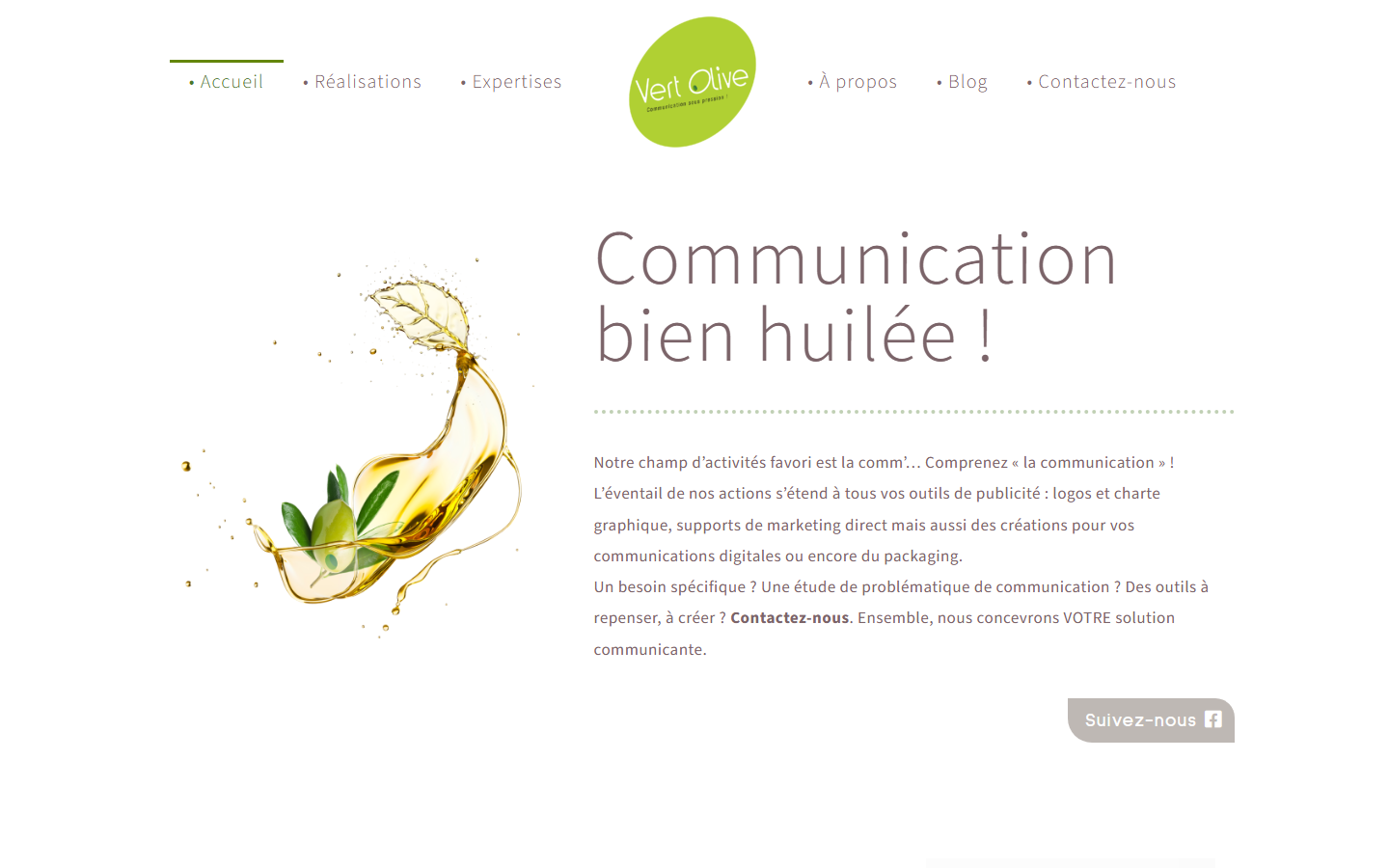 Capture du site Vertolive
