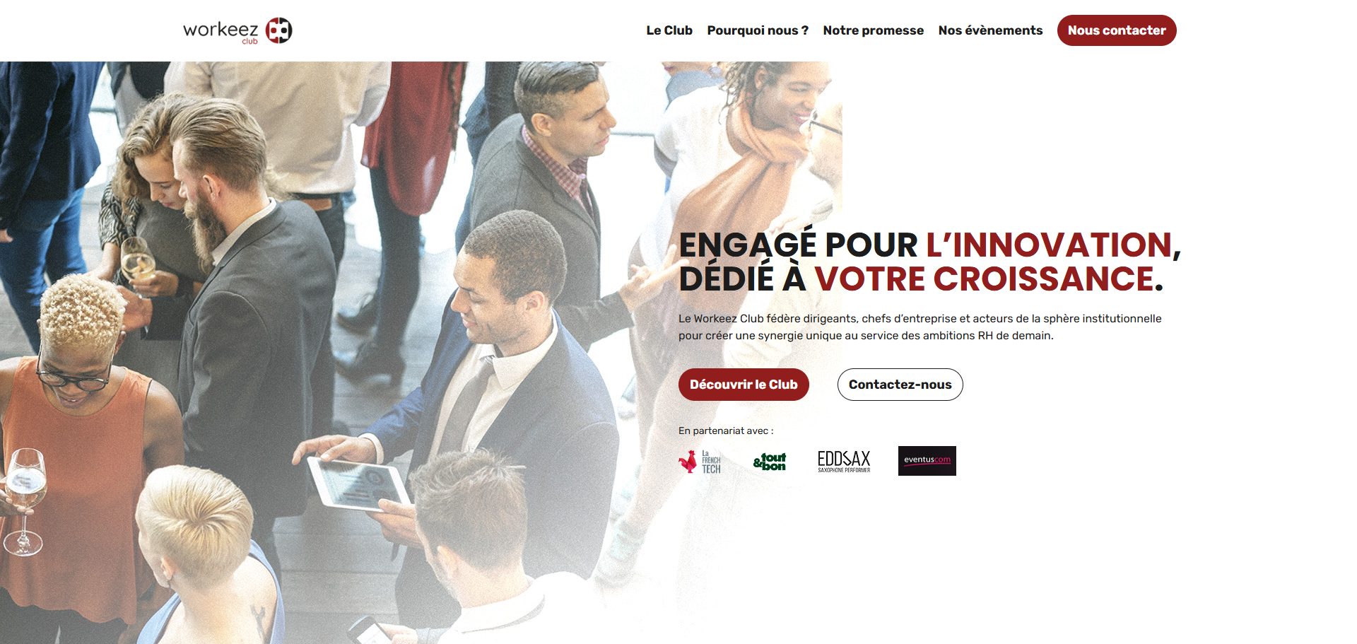 Capture du site Workeez