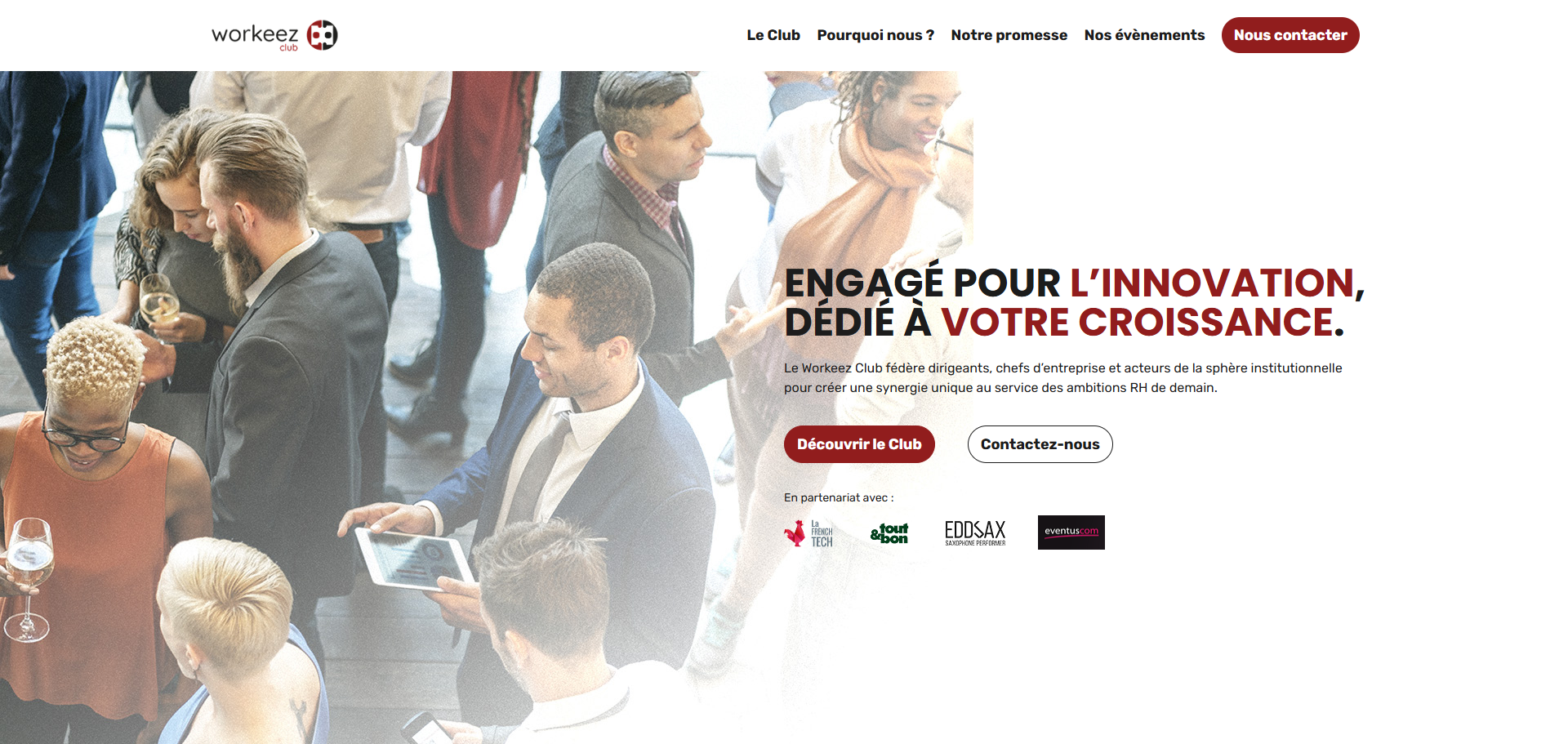 Capture du site Workeez